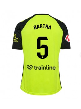 Billige Real Betis Marc Bartra #5 Bortedrakt 2024-25 Kortermet